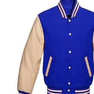 Wholesale Customized Unisex Varsity Winter Baseball <b>Jersey</b> <b>Jacket</b> with Front Logo 100% Wool Eco-Friendly Vintage Design - Product Image 3