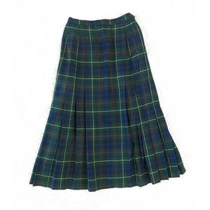 Falda Plisada de Lana Tartán 2026, Falda Tradicional Escocesa de Longitud Midi para Mujer, Estilo Kilt - Product Image 1