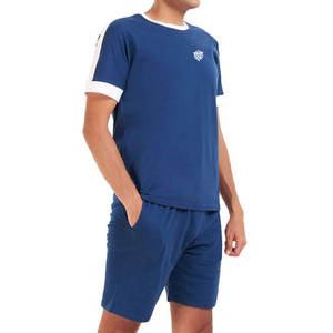 Fabrication sur mesure en gros OEM, fournisseur de tissus en jersey de coton, ensemble d'été en tissu bio lavé - Product Image 3