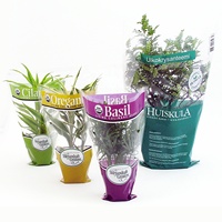 Bolsas de Plástico Biodegradables Premium CPP OPP con Impresión de Logotipo Personalizado para Ramos de Flores, Envoltorios Impermeables para Plantas