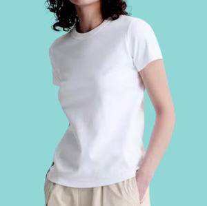 เสื้อยืดคอกลมขายส่งจำนวนมาก คุณภาพสูง เนื้อผ้านุ่ม ระบายอากาศได้ดี แห้งเร็ว สำหรับฤดูร้อน - Product Image 1