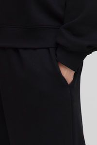 กางเกงขายาวผู้ชายรุ่นใหม่ปี 2026 พิมพ์โลโก้ตามสั่ง ผ้าฝ้าย 100% หนานุ่ม สไตล์สตรีทแวร์ รับผลิตแบบ OEM - Product Image 6