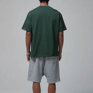 Camisetas Oversize para Hombre, Diseño Moderno, 100% Algodón, Color Sólido, Talla Adulto, Corte Holgado, Estampadas - Product Image 2