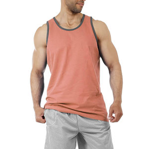 Débardeurs de sport respirants pour hommes, vêtements de sport de gym, chemises sans manches, gilets athlétiques, logo et design personnalisés, débardeur à séchage rapide - Product Image 1