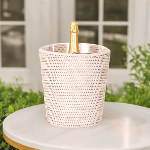 ถังน้ำแข็งวินเทจพร้อมส่งถังไวน์หวายธรรมชาติและแชมเปญ - Product Image 6