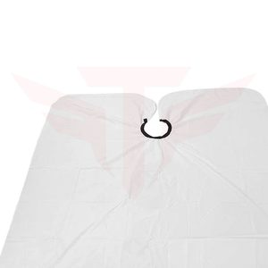 Cape de Coiffure et Tablier de Barbier Surdimensionné en Polyester Écologique Imperméable avec Logo Personnalisé de Luxe - Product Image 2