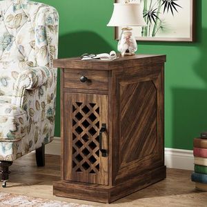 End Side Table for Living Room <b>Cabinets</b> - Product Image 3