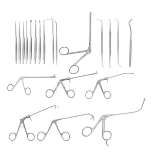 Ensemble d'instruments ORL pour la chirurgie des sinus FESS |   Instruments chirurgicaux endoscopiques |   Acier allemand - Product Image 1