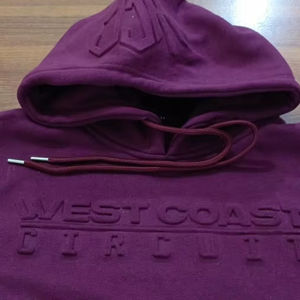 Ropa de Moda al por Mayor, Sudadera con Capucha Unisex 100% Algodón, Felpa Francesa, con Estampado 3D en Relieve, Sudadera con Capucha de Lujo para Hombre, Invierno - Product Image 1