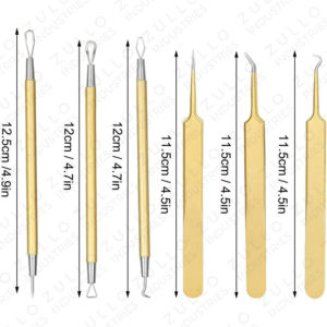 ชุดอุปกรณ์กำจัดสิวเสี้ยนและสิวอักเสบสแตนเลส 6 ชิ้น พร้อมบริการสกรีนโลโก้ - Product Image 5