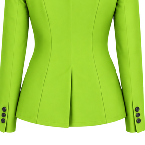 Lime Green Equestrian <b>Jacket</b> for <b>Women</b> Tailored Riding Blazer Professional Horse Riding Competition Coat Customized Wholesale - Product Image 6