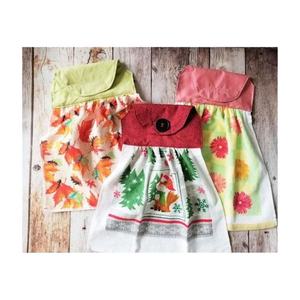 ผ้าเช็ดตัวแบบแขวนมีกระดุมปักลายสำหรับใช้ในบ้านผ้าเช็ดตัวผ้าฝ้าย100% ใช้งานได้อเนกประสงค์สำหรับใส่ในบ้าน2024สำหรับใส่ไปกอล์ฟ - Product Image 1