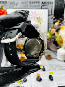 Iced Out VVS Moissanite Watch Diamond Hip Hop Luxury Timepiece Brown Dial Round <b>Case</b> Bold Statement Watch - Product Image 5