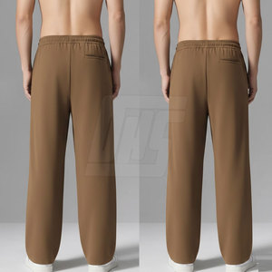 Pantalon Baggy Premium pour Homme, Coupe Ample et Large, Tissu Doux Tissé, Taille à Cordon, Style Décontracté Streetwear, Fournisseur en Gros - Product Image 2