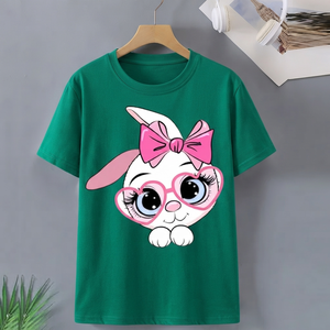 Camiseta de Cuello Redondo para Mujer, Corte Regular, Manga Larga, Casual, Lisa, Antipilling, Tejido de Punto de Poliéster/Algodón, Secado Rápido - Product Image 2