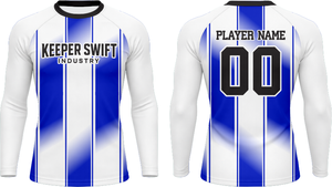 Rashguard pour homme, dernier design, couleur rouge, manches longues, avec logo personnalisé - Product Image 1