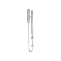 Viscosímetro de Tubo en U de Vidrio de Borosilicato Ubbelohde Kinematic Oswald Reverse Flow BS-IP-RF, Certificado ASTM D445/D446 ISO-3104/3105
