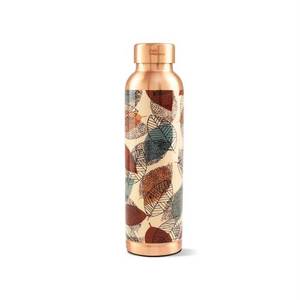 Bouteille d'eau en cuivre au design classique traditionnel, écologique, compatible lave-vaisselle avec couvercle, décorative, marque Hand Brand - Product Image 6