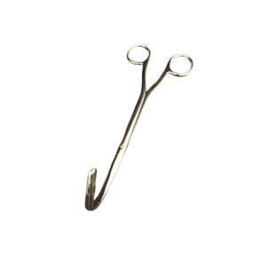 Pinzas de sujeción de piedras manuales de acero inoxidable, hechas a medida, marca privada, reutilizables, instrumentos de cirugía urológica de Pakistán - Product Image 1