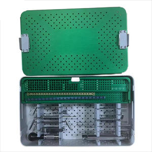 Ensemble d'instruments vétérinaires à verrouillage ALPS en titane de 4,0 mm certifié CE de haute qualité pour la chirurgie orthopédique des chiens et des chats - Product Image 1