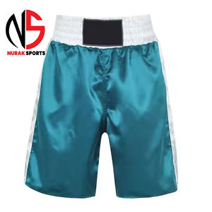 กางเกงมวยไทยชายคุณภาพพรีเมียม น้ำหนักเบา ราคาขายส่ง ปรับแต่งได้ตามต้องการ ผ้าไม่ยับ ดีไซน์ล่าสุด - Product Image 2