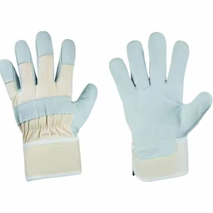 High Quality Heavy-Duty Cowhide Split Leather Work Gloves Soft Comfortable Heat Resistant Reflective <b>Safety</b> CE Certified - Product Image 1