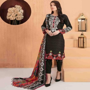 Tawakkal ชุดสูทผู้หญิง3ชิ้น, ชุดคอลเลกชั่นชุดเดรสปักคอลวอลลุ่มคอลลุ่มคอลเลกชันฤดูหนาว - Product Image 2