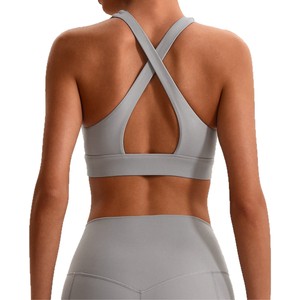 High Running <b>Bra</b> Women <b>Open</b> Back Fitness <b>Bra</b> Breathable Padded Yoga Sports <b>Bra</b> Premium Activewear - Product Image 2