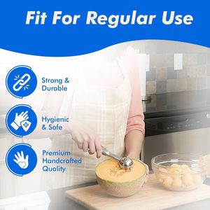 Cuchara de Aluminio Profesional y Duradera para Helado con Logotipo Personalizado, Cuchara Metálica Antiadherente Desechable para Servir Helado - Product Image 5