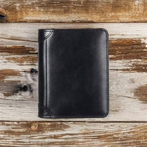 Custom Engraved Genuine Leather Tri Fold <b>Wallet</b> <b>Men</b> Top Grain Cowhide <b>Card</b> <b>Holder</b> Luxury <b>Mens</b> Billfold LTW-0212 - Product Image 4