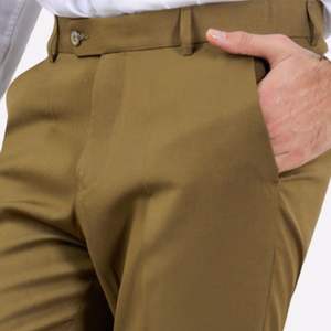 กางเกงขายาวลำลองสไตล์ธุรกิจสำหรับผู้ชายรุ่นใหม่ ทรงสลิม 9 ส่วน สไตล์เกาหลี รับผลิตแบบ OEM ODM - Product Image 2