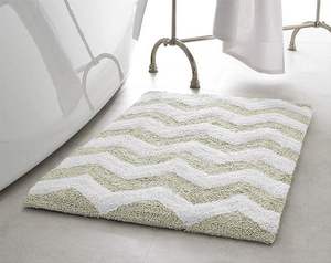 แผ่นรองอาบน้ำแบบทันสมัยผ้าฝ้ายทอมือคุณภาพสูงดีไซน์มีสไตล์ไม่ซ้ำใครสำหรับใช้ในบ้านหรือโรงแรม - Product Image 1