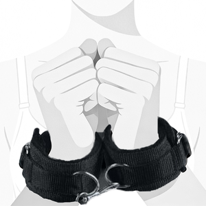 Black Handcuffs Ankle Cuff For Sex <b>Restraints</b> Bondage Bracelet <b>BDSM</b> Adult Sex Toys for Couples - Product Image 3