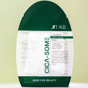 [SunCloud] Masque coréen aux herbes Cica Centella CICA-SOME Capsule Real Cotton Light Essence Masque en tissu coréen - Product Image 1