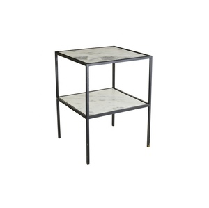 Customizable Metal <b>Marble</b> Square Design Side <b>Table</b> Manufacturer Wholesaler Factory Direct Sale - Product Image 2