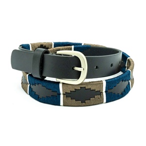 Custom Sport <b>Belt</b> Emboss Genuine Leather Riding Equestrian Argentinian Embroidery Polo Leather <b>Belt</b> for Men in All Custom Sizes - Product Image 1