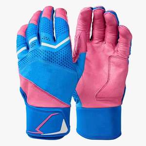 Red Full Finger Closed Web <b>Baseball</b> <b>Gloves</b> Leather Right-Handed Breathable Catcher Non-Slip Hook Loop Closure Unisex Adult All - Product Image 5