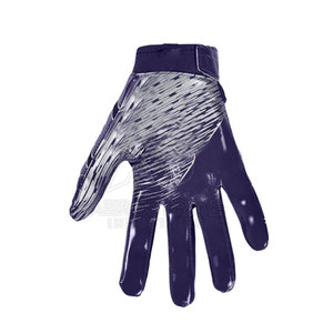 High Quality Leather Football Gloves Professional Custom Design Lightweight Eco-Friendly Adjustable Wrist Strap for Sale - Product Image 5