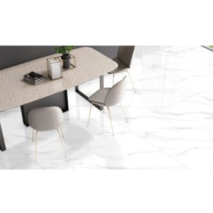 Revêtement mural en porcelaine émaillée sculptée 600x1200, grand carrelage, texture luxueuse pour les murs intérieurs des propriétés commerciales. - Product Image 3