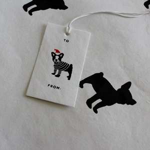 Premium Multicolour Printed By Silver Screens For Ceremonies & Festivals Recycled Cotton Papers Tags - Product Image 1