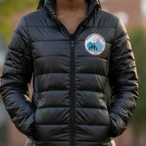 แจ็คแอนด์จิล ลอง แบล็ค แพ็คเคเบิ้ลแจ็คเก็ตผู้หญิง เสื้อโค้ทกันหนาวน้ำหนักเบาแบบควิลท์  เสื้อพัฟเฟอร์อุ่นๆ สำหรับเดินทาง ท่องเที่ยวกลางแจ้ง แฟชั่นเสื้อคลุม - Product Image 6