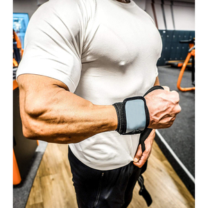 Correas de Muñeca para Gimnasio con Cierre de Gancho y Bucle, para Levantamiento de Pesas, Ejercicios de Peso Muerto y Tracción, Fabricante Mayorista de Correas de Muñeca - Product Image 2