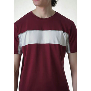 Camiseta de Alta Calidad para Hombre, 3 Colores, 100% Algodón Jersey, Lisa, Teñida, con Logotipo Frontal, para Verano - Product Image 4