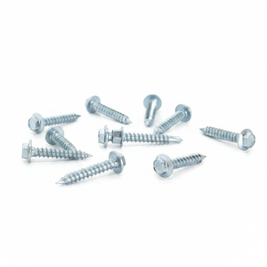 Tornillos Autoperforantes de Cabeza Hexagonal con Rosca Gruesa - Clase 4.8 6.8, Fijaciones Zincadas al por Mayor - Product Image 6