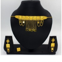 Martasha designer islamique ramadan spécial plaqué or EAU bijoux spécial dubai bijoux collier boucle d'oreille ensemble arabe bijoux