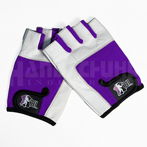 Guantes Deportivos de Medio Dedo con Protección para Muñeca, Antideslizantes, de Poliéster, para Gimnasio, Pesca y Actividades al Aire Libre - Product Image 6