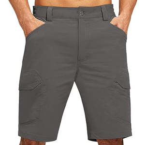 Pantalones Cortos Deportivos para Hombre, Pantalones Cortos de Golf Elásticos, Pantalones Cortos Cargo Ripstop para Exteriores con 4 Bolsillos, Pantalones Cortos Tácticos de Trabajo para Senderismo, Ligeros - Product Image 1