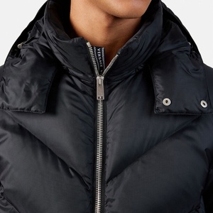 Chaleco acolchado personalizado para invierno con rayas laterales, ropa informal, 100% poliéster, súper suave y cómodo. - Product Image 4