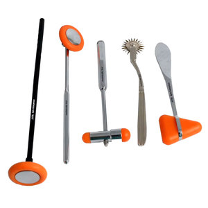 Instrumentos Médicos, Juego de 5 Instrumentos Quirúrgicos, Martillo de Reflejos Neurológicos, Incluye Rueda de Wattenberg - Product Image 1