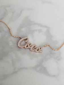 Colgante Unisex Único de Plata de Ley 925 con Diamante Moissanita y Letra Personalizada, Clásico, Certificado de Alta Calidad - Product Image 6